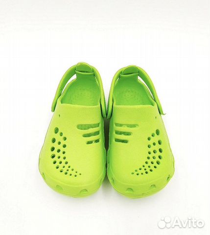 Сабо сандали крокс пляжные резиновые тапочки21-22