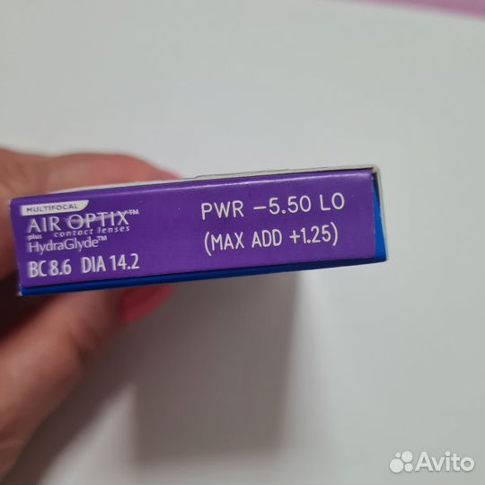 Линзы контактные мультифокальные air optix