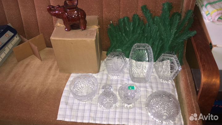 Хрустальная посуда СССР