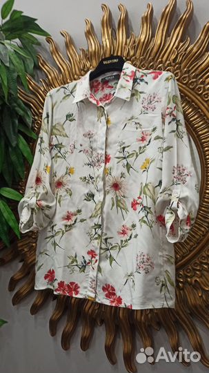 Рубашка удлиненная 46-48 хлопок gucci