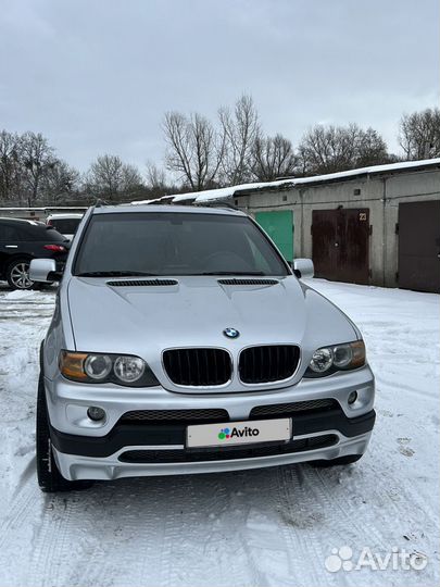 BMW X5 3.0 AT, 2004, 242 600 км