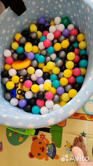 Сухой бассейн с шариками бу