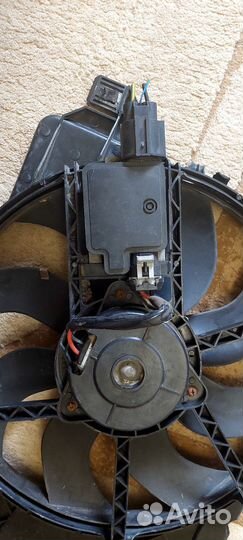 Вентилятор радиатора ford focus 2/1.6