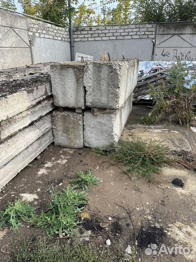 Фундаментные блоки шестёрка 10 штук