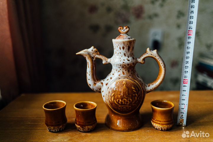 Кувшин и 3 стаканчика Олимпиада 1980