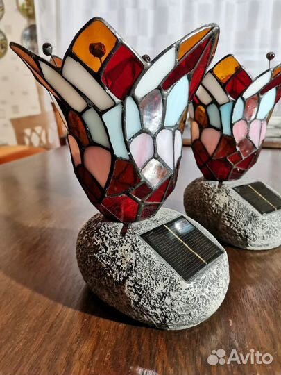 Настольные лампы в стиле Тиффани. Германия