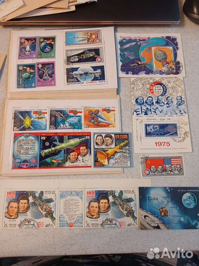 Почтовые марки СССР и мира