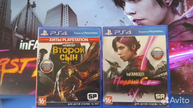 Infamous: второй сын vs Первый свет PS4 / PS5