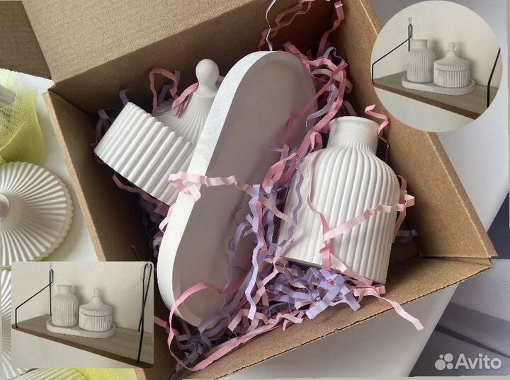 Набор из гипса. Готовый подарок