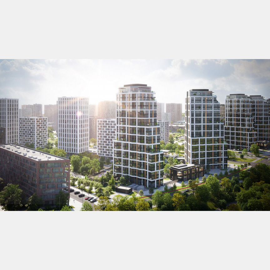 1-к. квартира, 50,8 м², 6/22 эт.