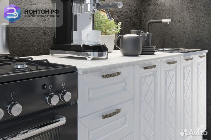 Кухня Агава 1.6 м акация белая