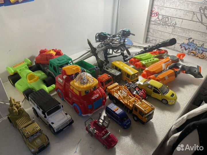 Игрушки пакетом для мальчика