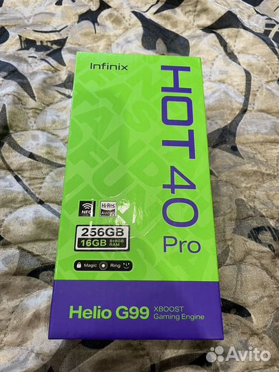 Infinix HOT 40 Pro, 8/256 ГБ