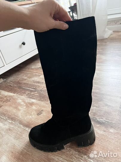 Сапоги зимние замшевые Baden