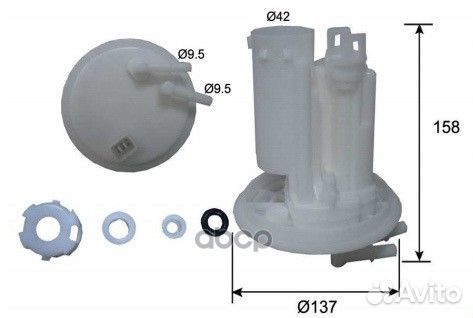 Фильтр топливный FST27002 azumi