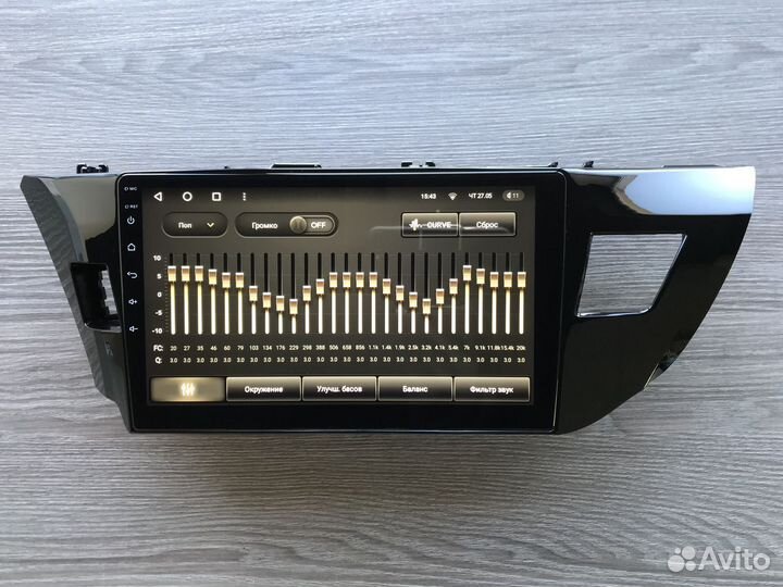 Магнитола Toyota Corolla Teyes CC3