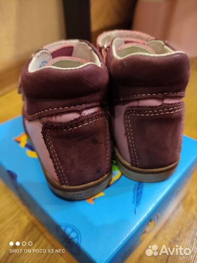 Ботинки для девочки 20 размер