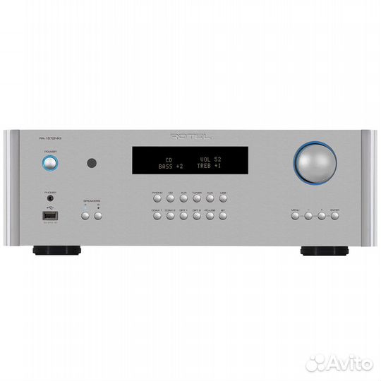 Rotel RA-1572 mkii Silver