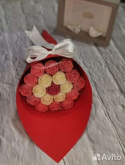 Шоколадные розы, подарок на 8 марта, подарок жене