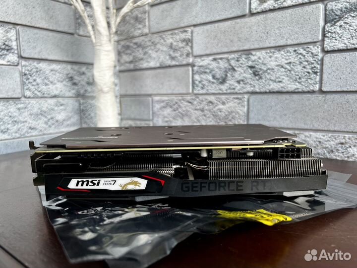 Видеокарта Rtx 2060 Super 8GB Msi Gaming/Пломба