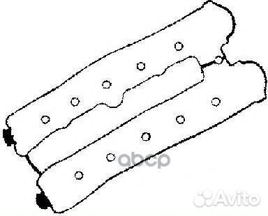 Комплект прокладок крышки клапанов chevrolet