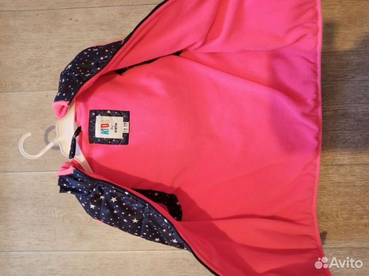 Жилетка теплая на девочку