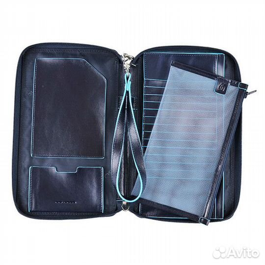 Мультипортмоне Piquadro Blue Square синий