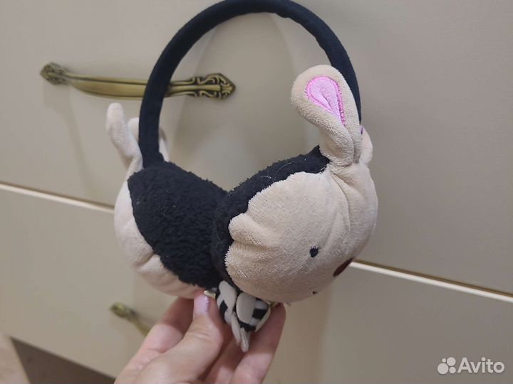 Наушники теплые для девочки 52 54