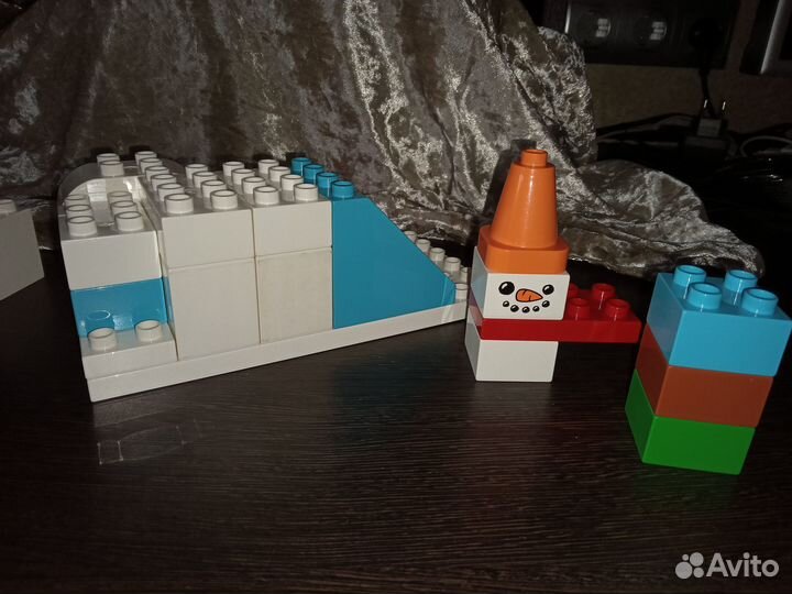 Лего дупло Lego duplo новый год животные