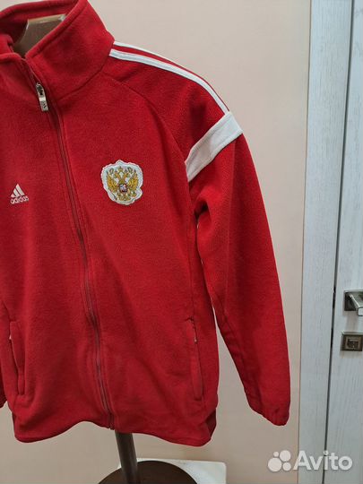 Флисовая толстовка Adidas Оригинал 50 размера