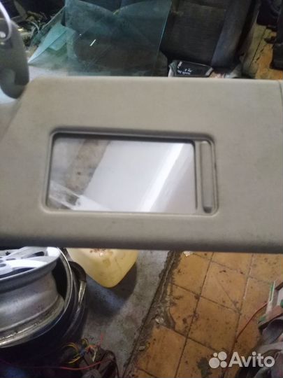 Солнцезащитный козырёк левый Skoda Fabia