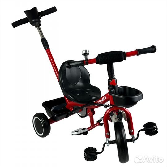 Детский 3х колесный велосипед. С ручкой и без