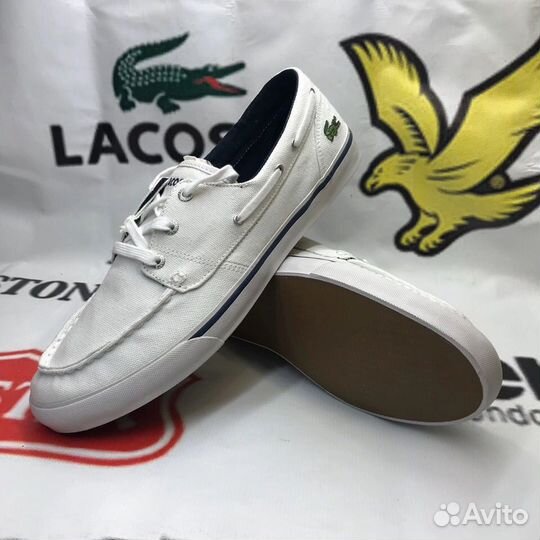Кеды Lacoste Sport Keel CLL SPM WHT/DK BLU CNV