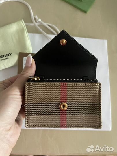 Burberry сумочка/картхолдер/кошелек оригинал