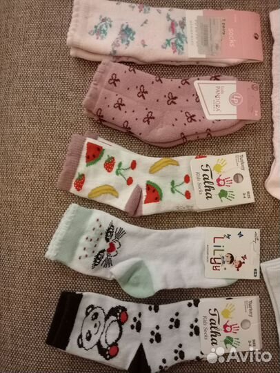 Носочки детские 3-4 года и колготки