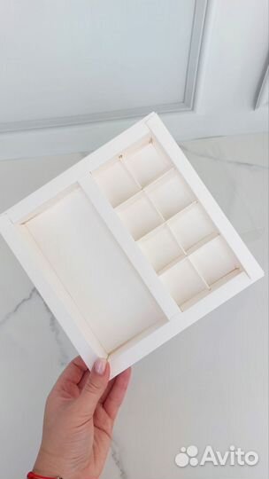 Коробки для шоколадной плитки и конфет 10 шт