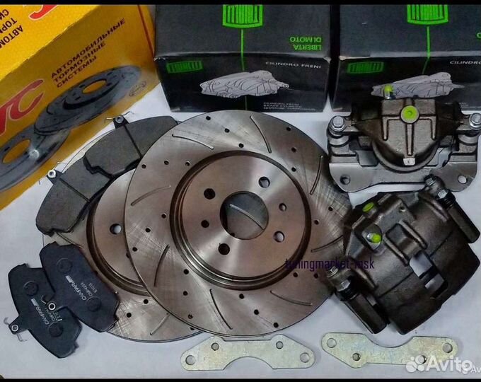 Переходники суппорт газ R 15 перед ваз 2108-2170