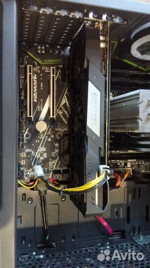 Переходник питания PCI-E 8 пин на 180 градусов