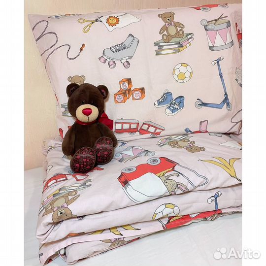 Детское постельное белье IKEA б/у 150х200 икеа