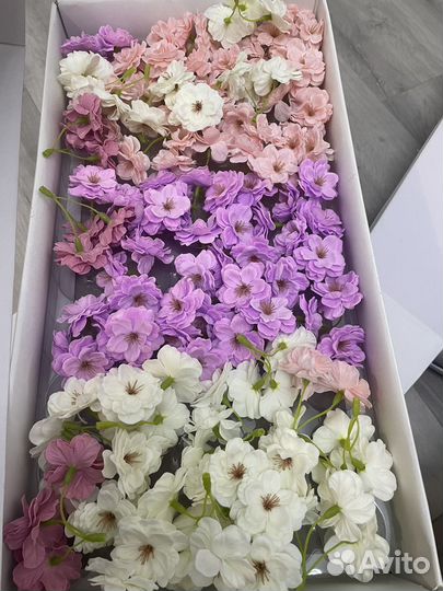 Мыльные розы, пионы, ромашки., упаковка