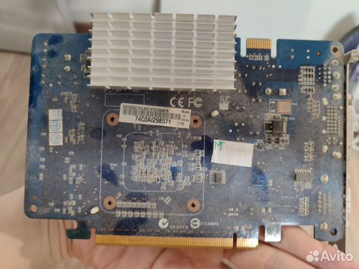 Видеокарта asus GeForce 7300 GT 400Mhz PCI-E 256Mb