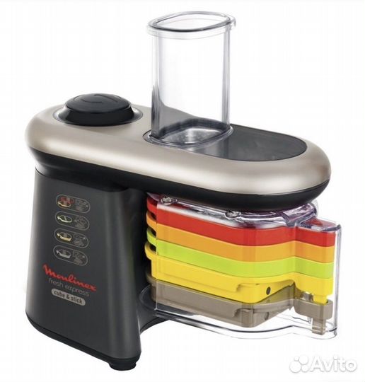 Овощерезка электрическая, 5в1 кубики, Мулинекс