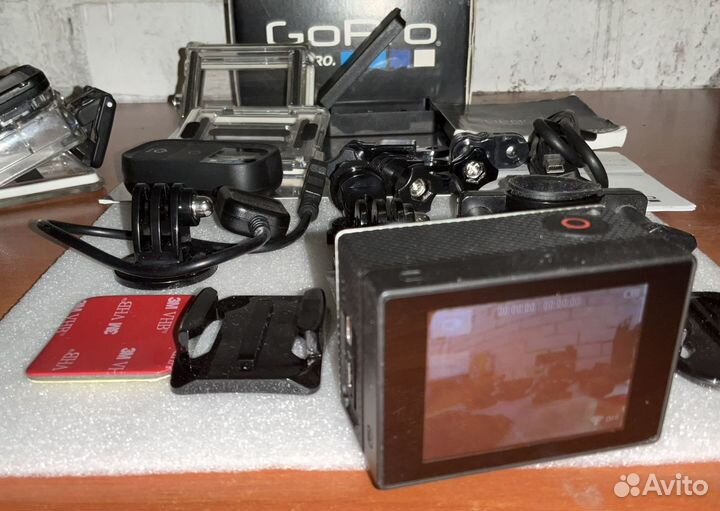 Gopro Hero 3 black, пульт, BacPac дисплей и допки