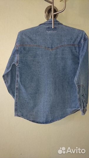 Рубашка джинсовая