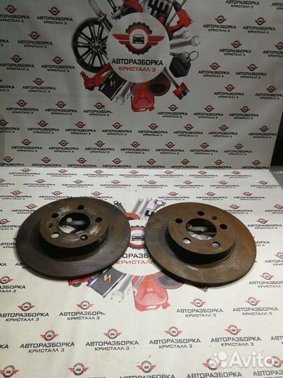 Задние тормозные диски volkswagen golf 4