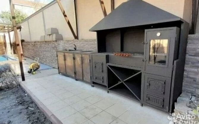 Мангал с Печкой