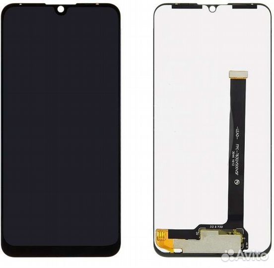 Дисплей для ZTE Blade V10 Черный - Оптима