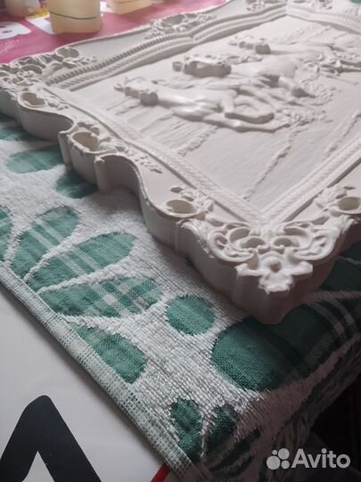 Большая 3D Картина раскраска из гипса