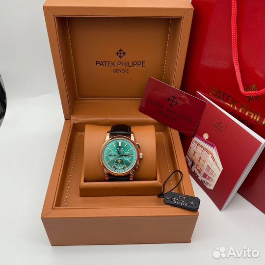 Часы Patek Philippe gold green