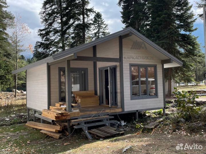 Дом из сип-панелей